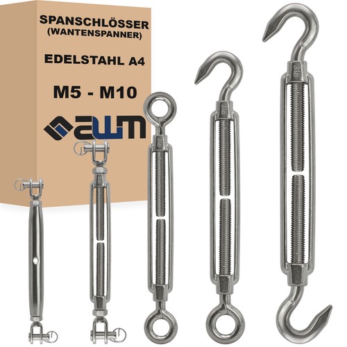 Edelstahl va4 seilspanner - va4,