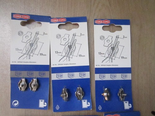 Drahtseilklemme simplex - 6x,