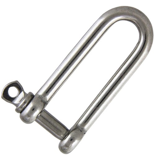Schäkel lang 4mm 5mm 6mm - lang,