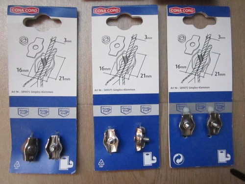 Drahtseilklemme simplex - 6x,